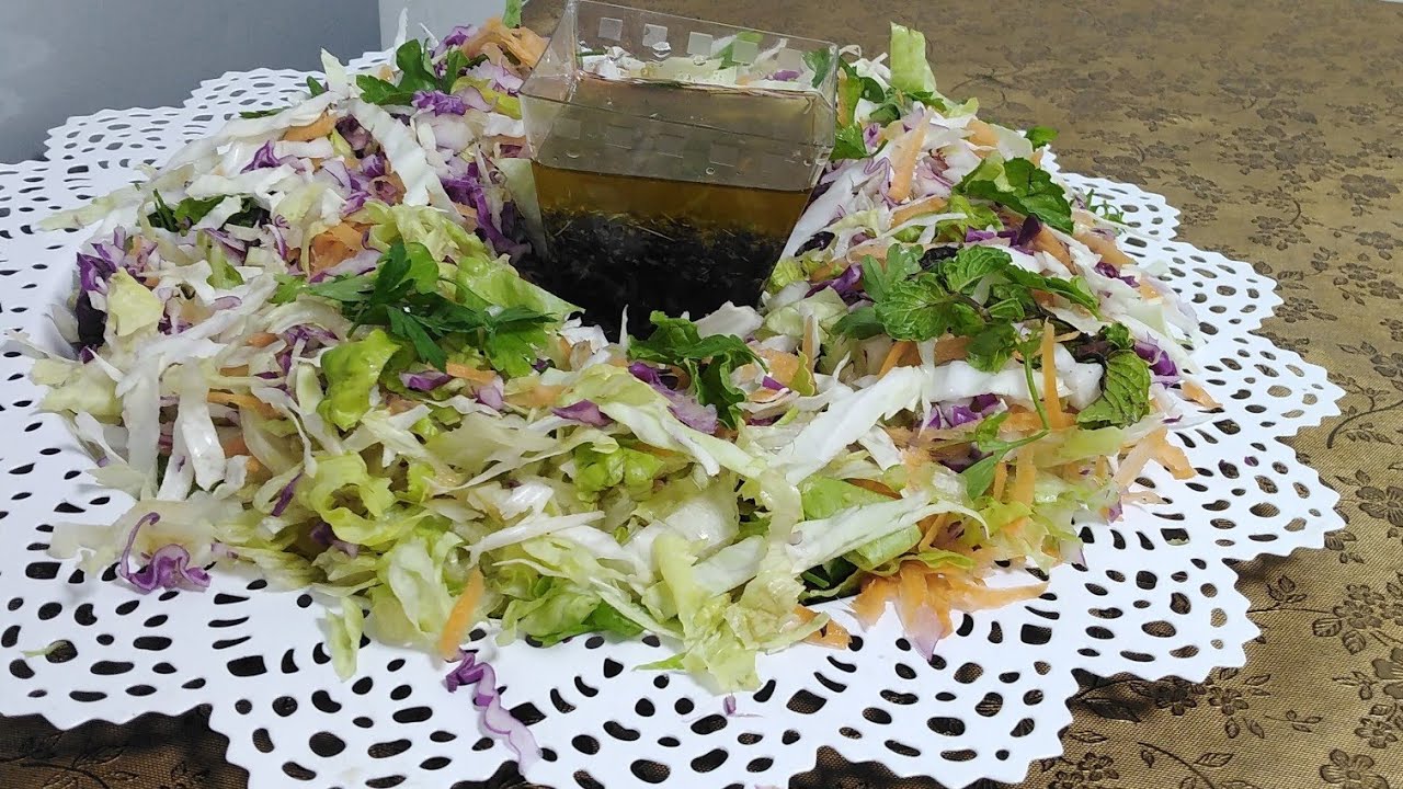 የጥቅል ጎመን ሠላጣ  Cabbage slade
