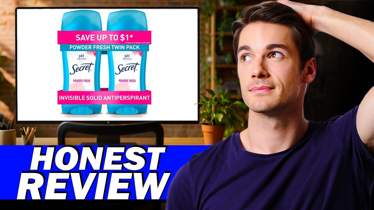 Secret Anti-Perspirant Deodorant Invisible Solid Powder Fresh Review - Twin Pack 5.20 oz