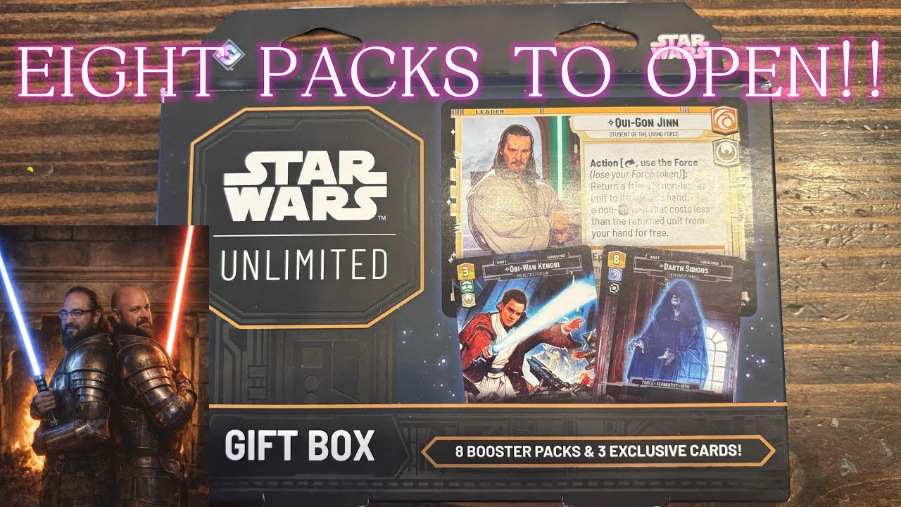 STAR WARS UNLIMITED GIFTBOX OPENING