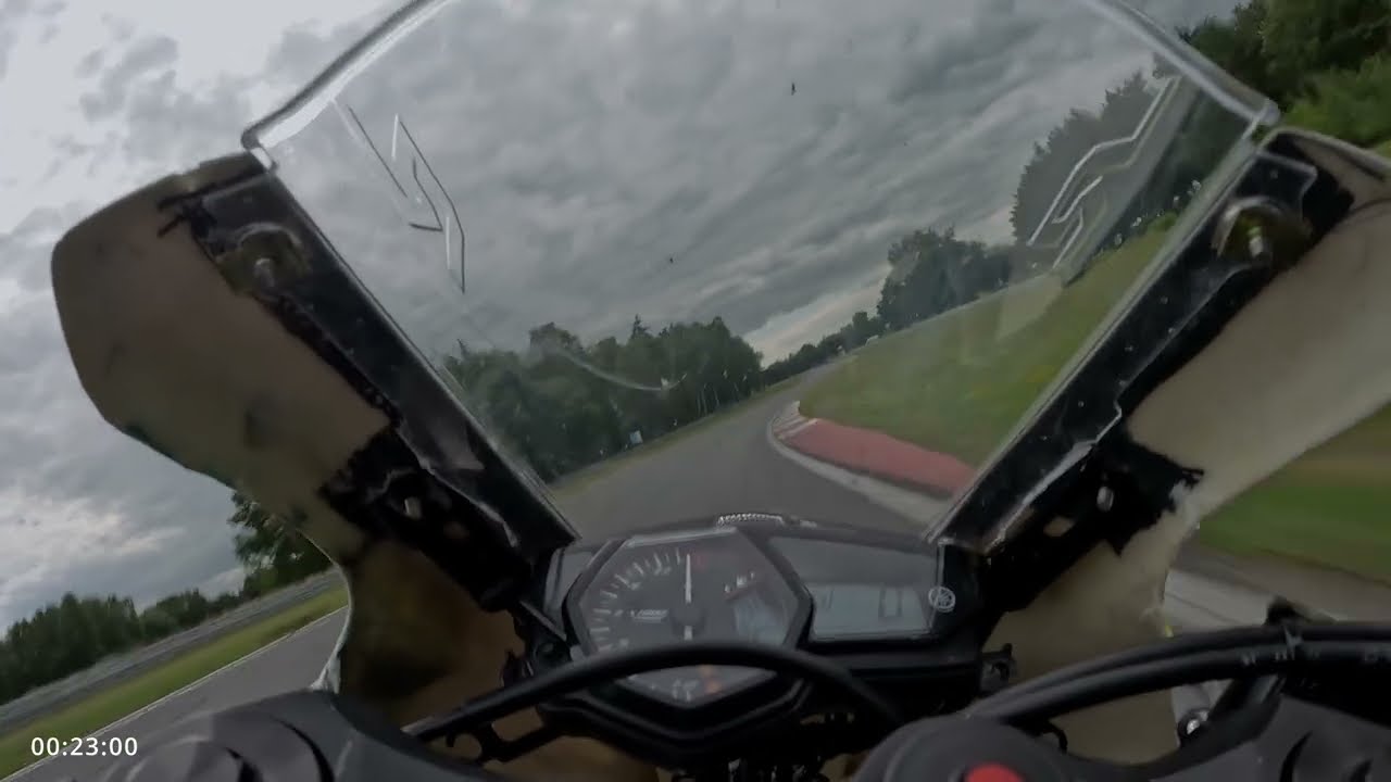 Yamaha R3 1:59:23 Tor Poznań