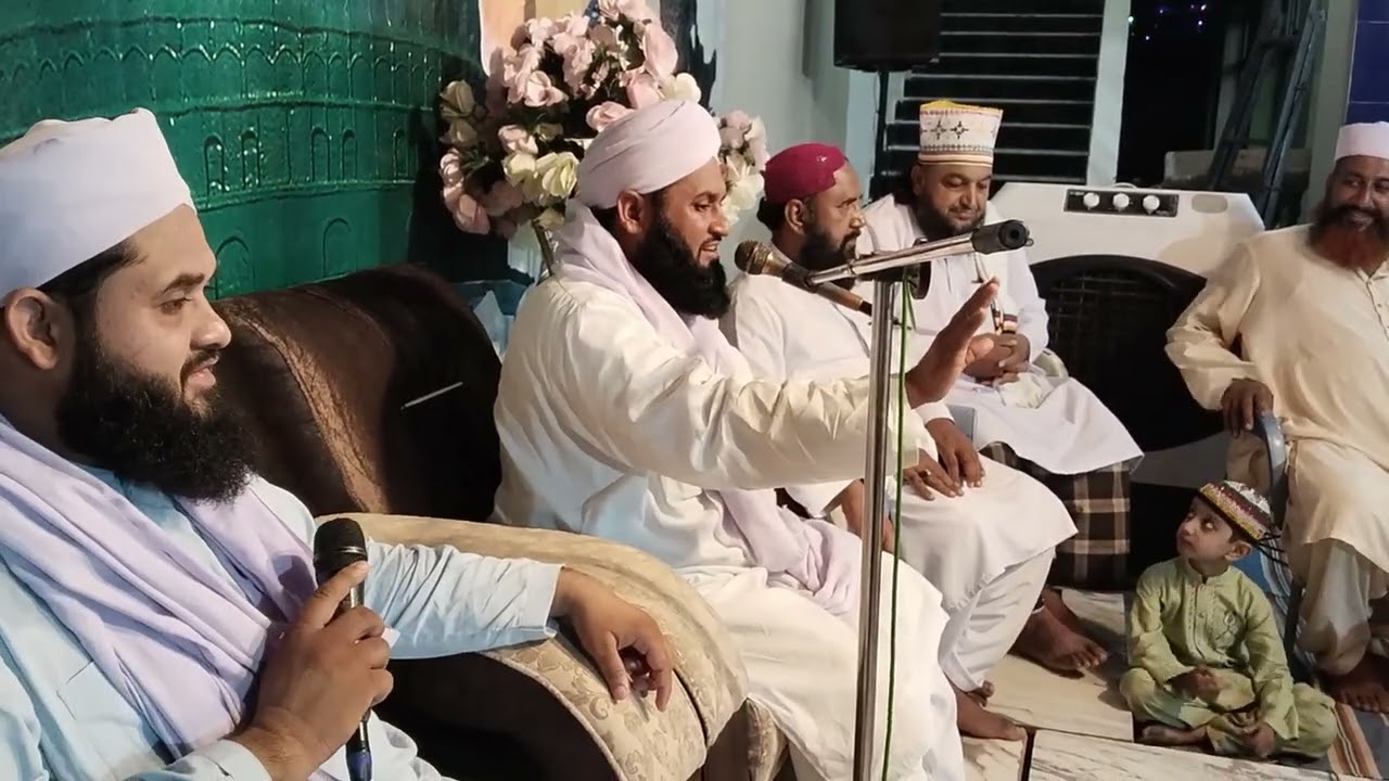 مرشد کریم پیر سید محمد حسن علی شاہ جیلانی قادری کا خطاب نواب شاہ شہر میں 