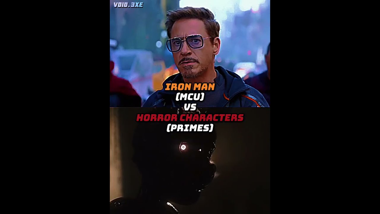 IRON MAN VS HORROR CHARACTERS | BATTLE |