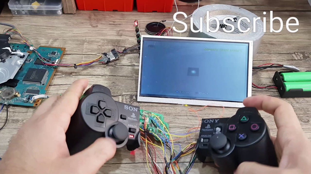 How to make ps2 portable (part 1 controller )