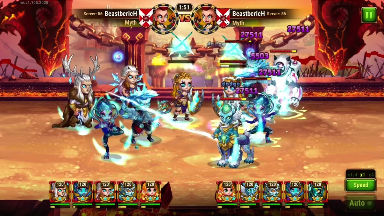 Aurora, Alvanor, Dante Hero Wars Mobile