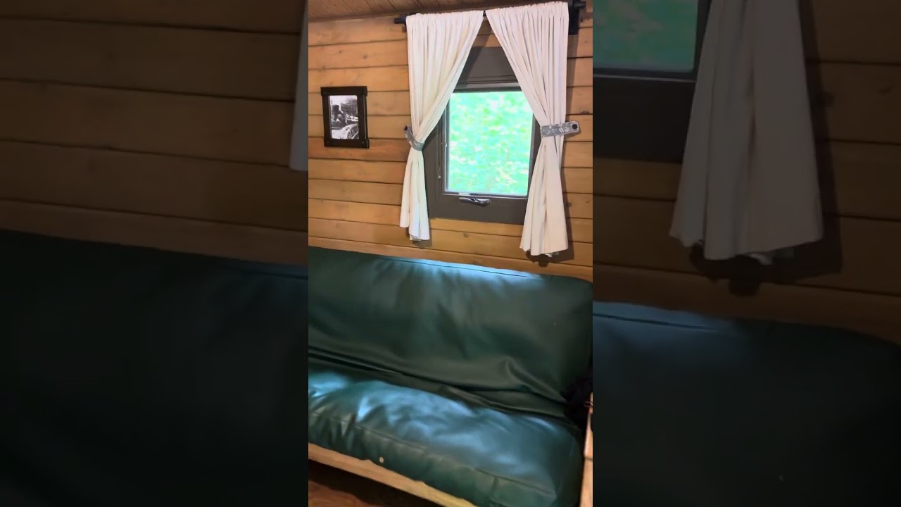 Touring Cabin #5 at Silver Falls State Park