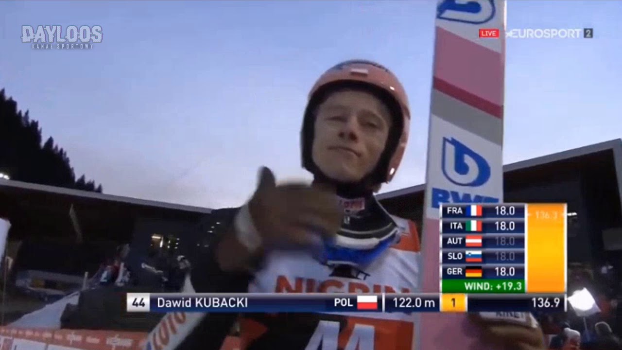 2. miejsce Dawida Kubackiego w Val di Fiemme! (12.01.2019) [HD]
