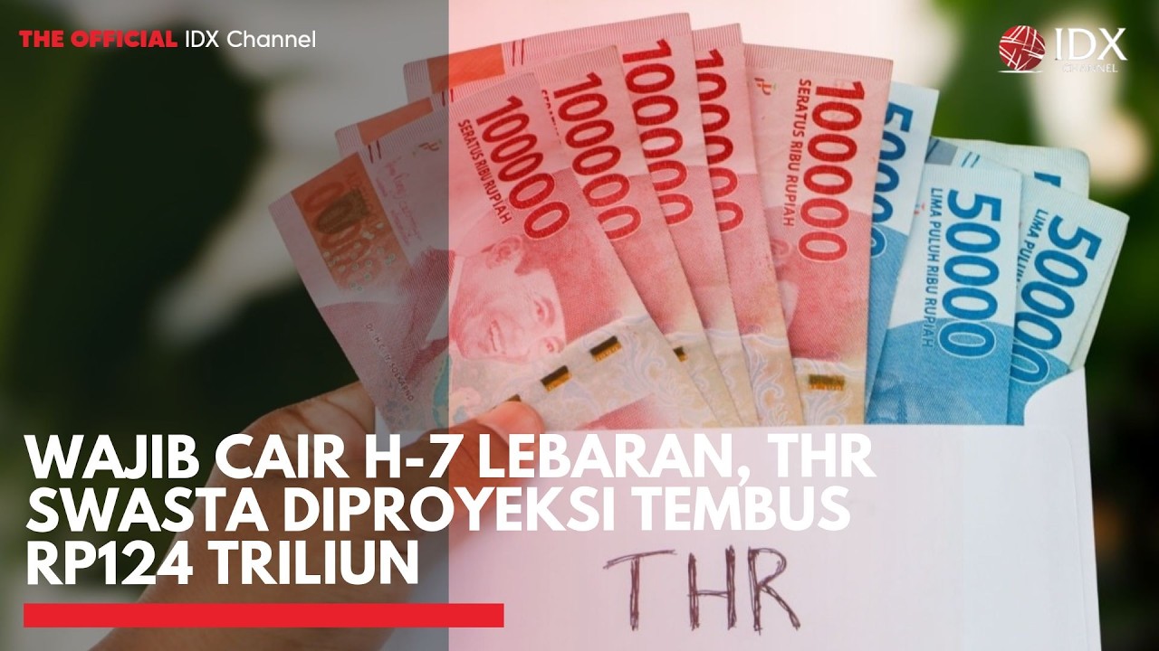 Wajib Cair H-7 Lebaran, THR Swasta Diproyeksi Tembus Rp124 Triliun | IDXC UPDATE