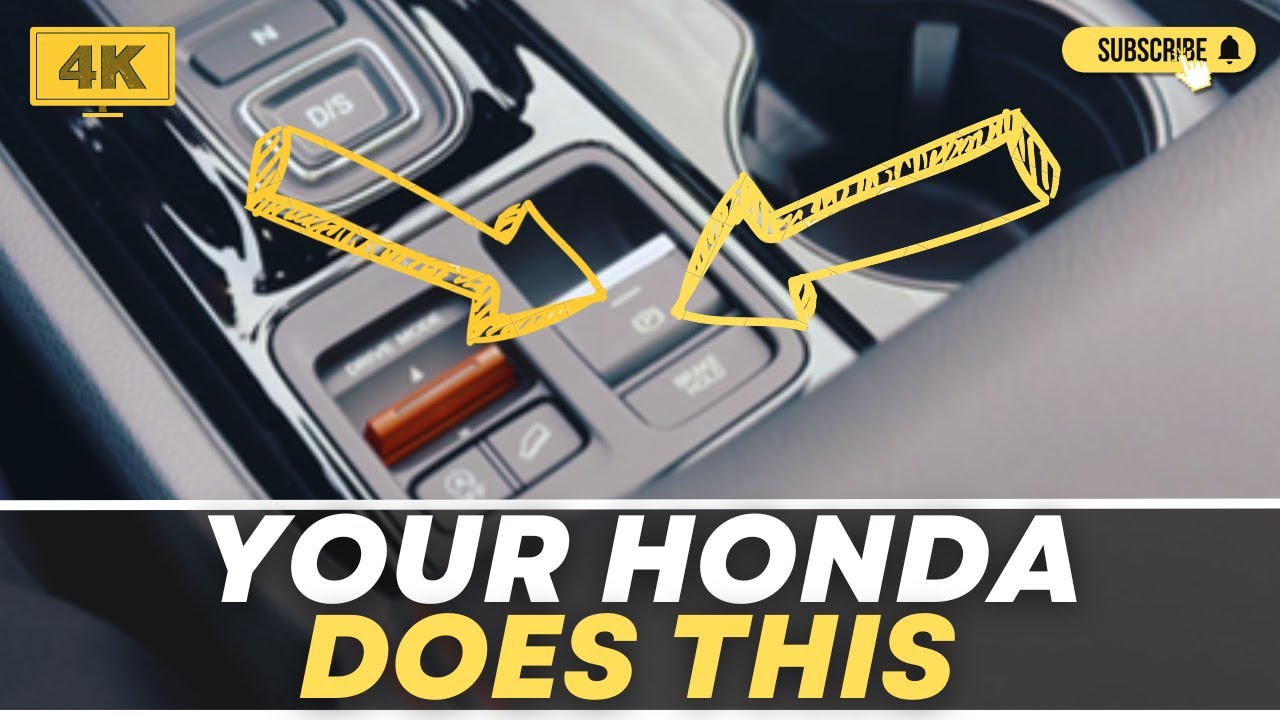 Включите автоматический стояночный тормоз на вашем автомобиле Honda (скрытая настройка).