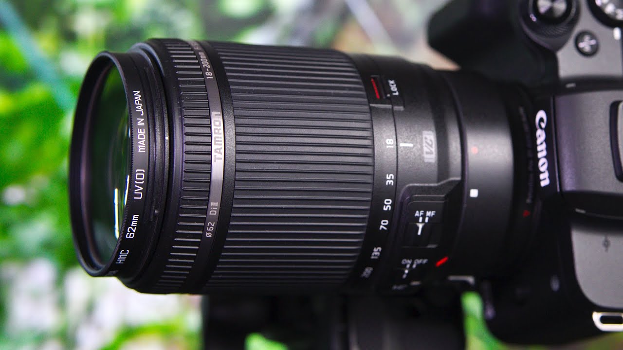 Характеристики объектива Tamron EF-S 18-200mm f3.5-6.3 Di II VC | Тесты Canon M50 и 30D