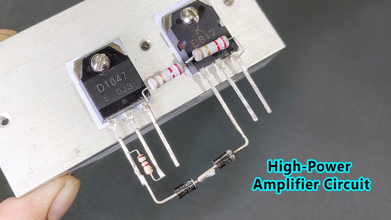 How To Make Superior 24v Amplifier Circuit With Diagram - JLCPCB