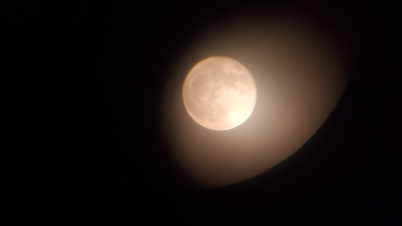 Full Moon Telescope View