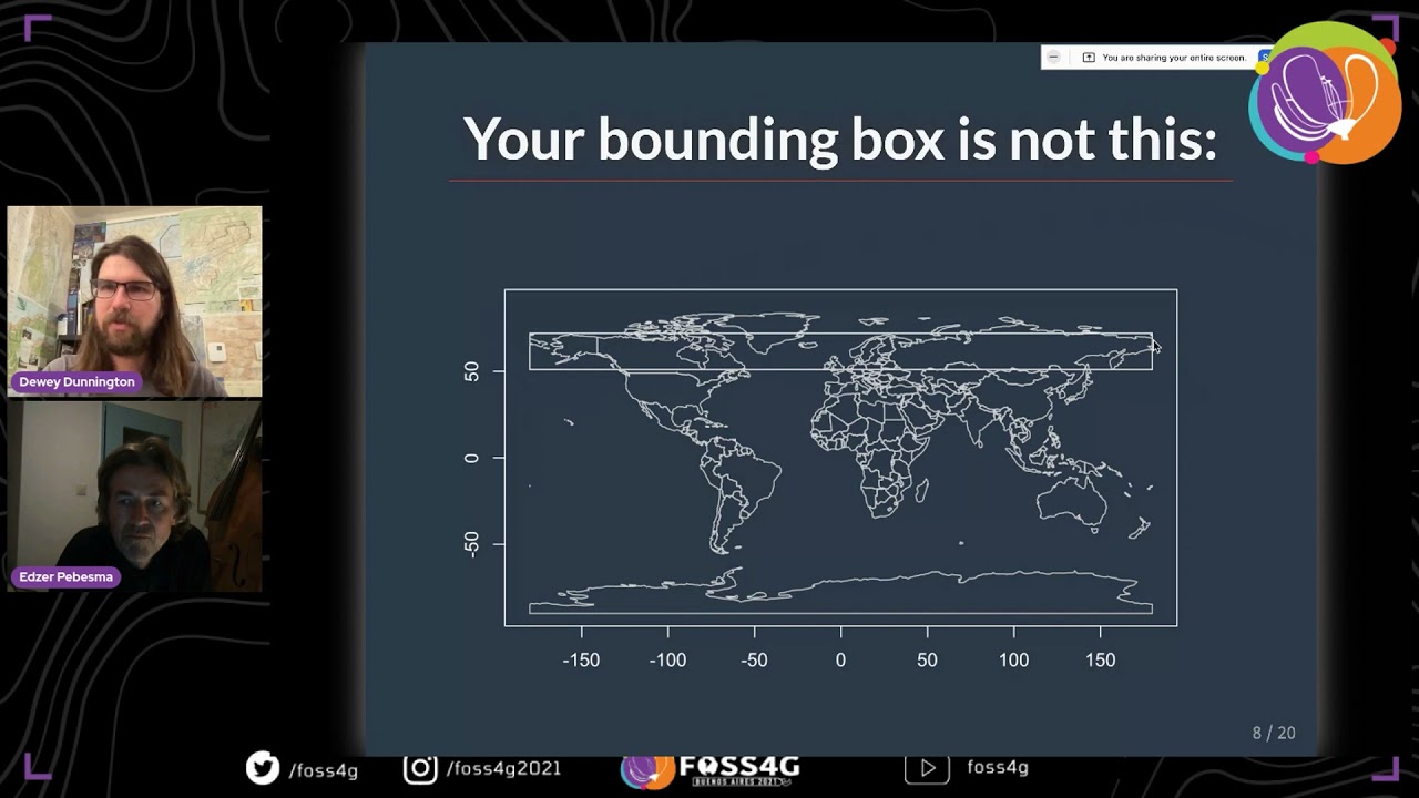 FOSS4G 2021 - Open source geometry on the sphere using S2 Geometry and R