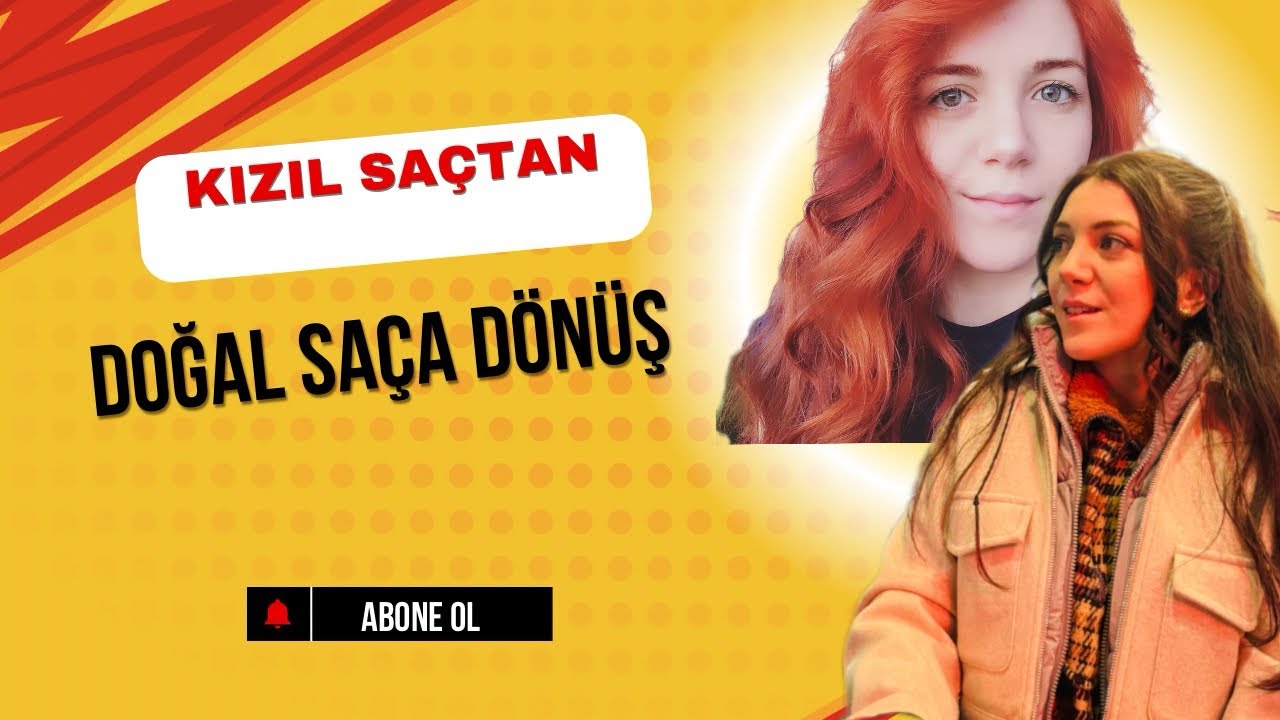 Kızıl saçtan kestane saça geçiş - Saçtaki kızıllık nasıl gider - Loreal 5/11 saç boyası