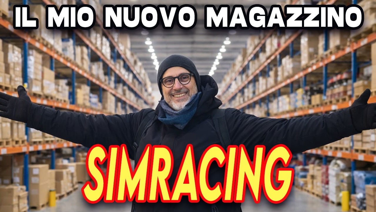 Cosa c'entra il nuovo capannone , la carriera di Assetto Corsa EVO e la mia Active Pedals Ultimate?