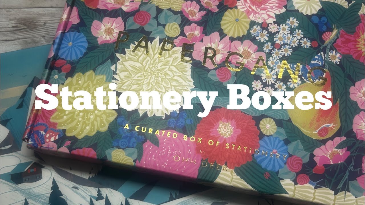 Канцелярские товары #PaperGang #StationeryBox #PlannerAddict