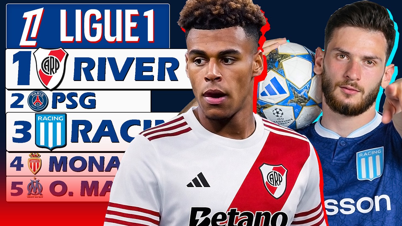 Pongo EQUIPOS ARGENTINOS en la LIGUE 1 de Francia!
