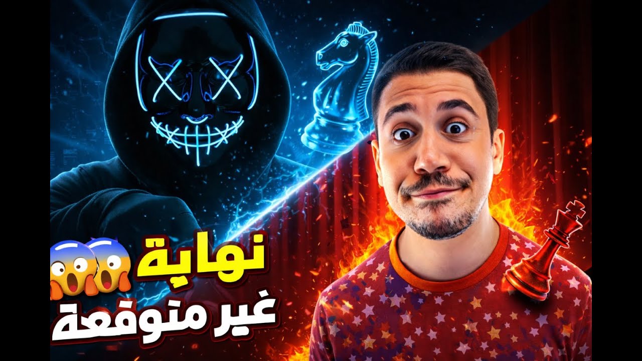 😂😂جيمي مع حورس و أغرب كش مات في تاريخ الشطرنج