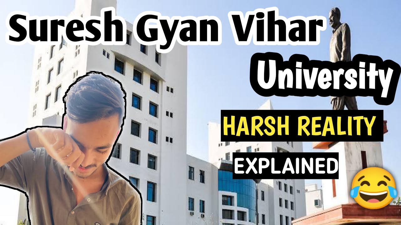 Suresh gyan vihar University Review |jaipur | College Tour|| Reality || Explained 😂