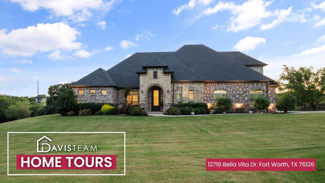 Luxury Living in Bella Ranch: 12716 Bella Vita Dr. Fort Worth, Texas 76126