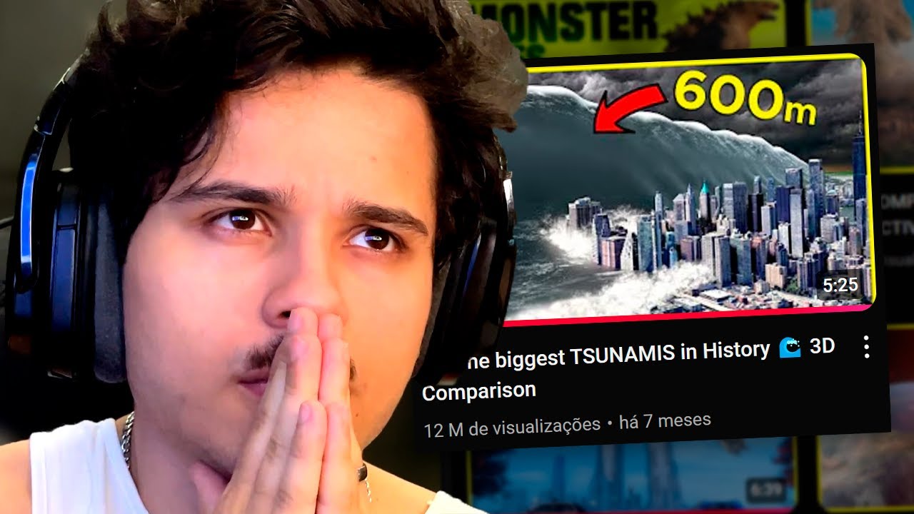 Analisando as maiores TSUNAMIS da HISTÓRIA
