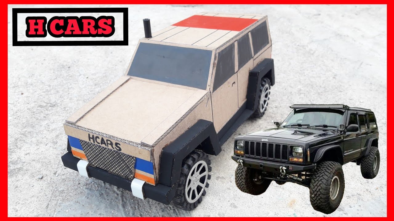 😮 Como hacer una CAMIONETA DE CARTON paso a paso ( how to make a cardboard truck step by step ) 😮 🚘