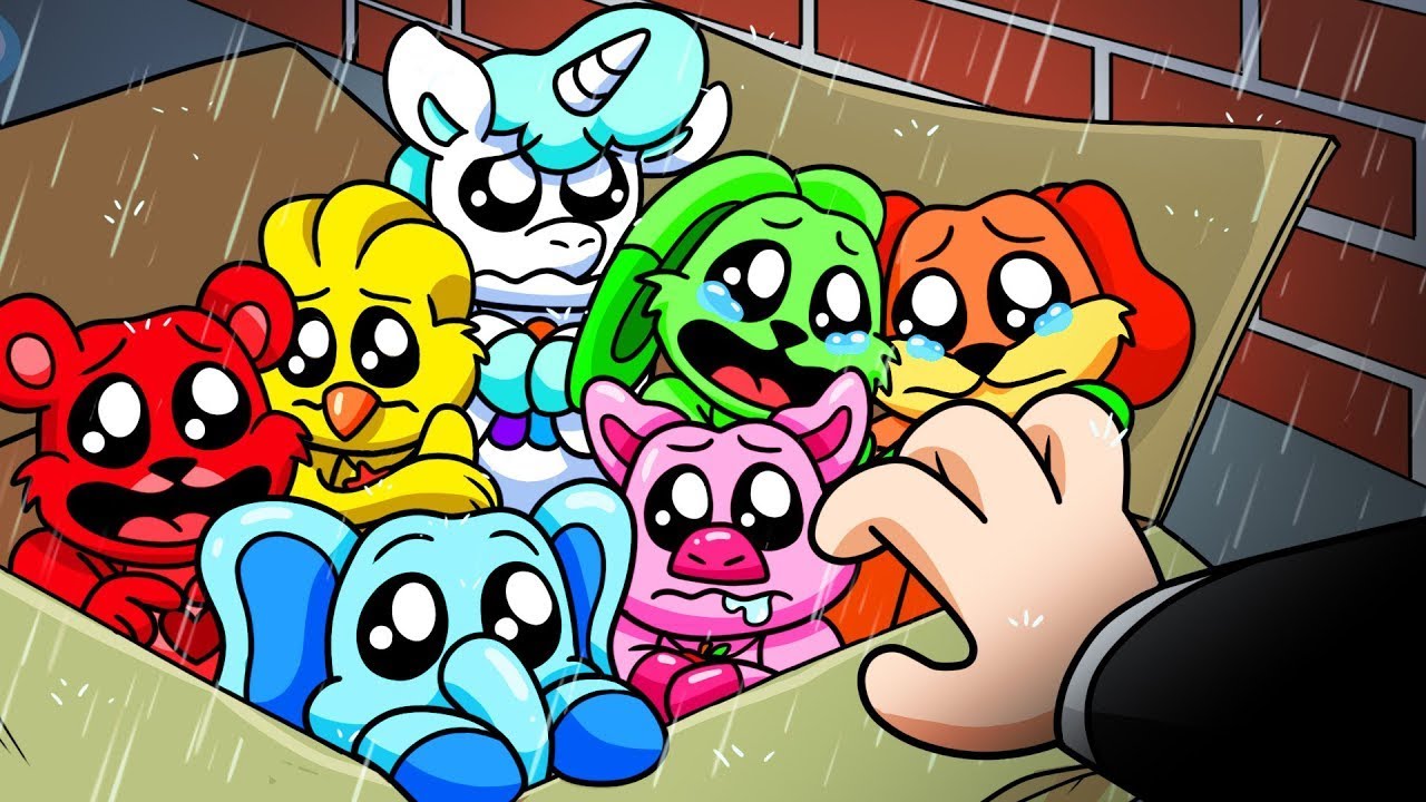 La TRISTE HISTORIA de POPPY PLAYTIME... (Animación)