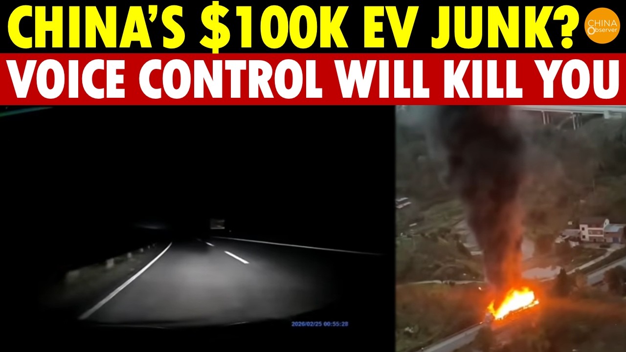Never Trust a Chinese EV! $100K Car Is Junk, It Could Kill You in Unexpected Ways!