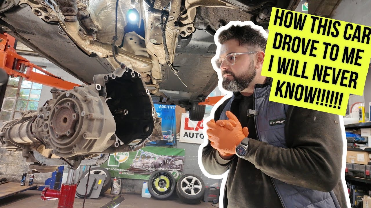 THIS IS NO JOKE!!! THIS CAR DROVE TO ME WITH A FAILED CLUTCH HOW I DO NOT KNOW, 2014 AUDI A4......