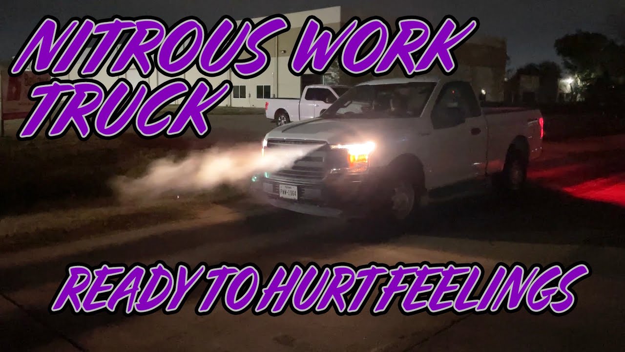 WE INSTALL NITROUS ON A WORK TRUCK F150
