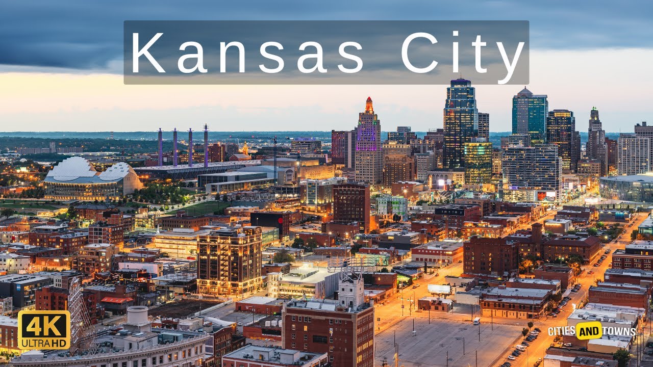 Kansas City Missouri 🇺🇸 in 4K Video by Drone - Kansas City United States