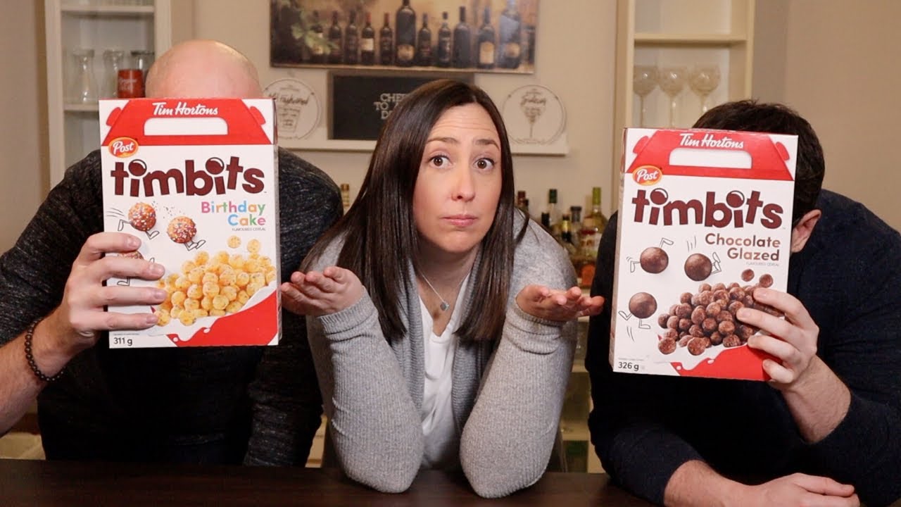 Tim Hortons TimBits Cereal Taste Test | Honest Reaction