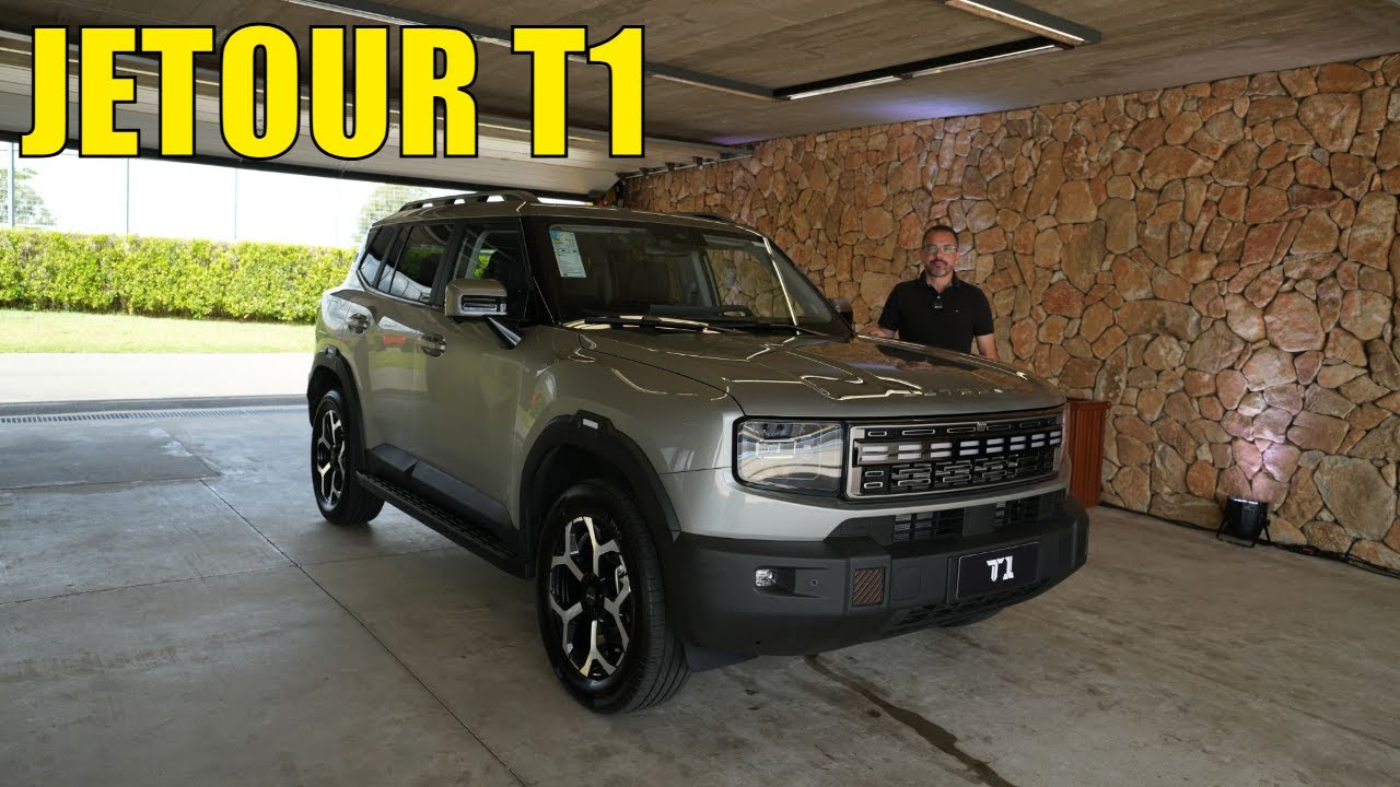 Jetour T1 - Todos os detalhes do novo híbrido plug-in