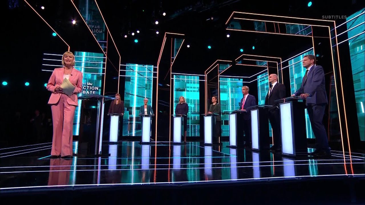 The ITV Election Debate 2024 ALL PARTIES TRADE BLOWS AT ONE ANOTHER [13-06-2024]