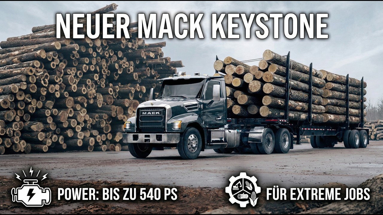 2026 Mack Keystone: Neuer Schwerlast-Truck für Baustelle & Straße
