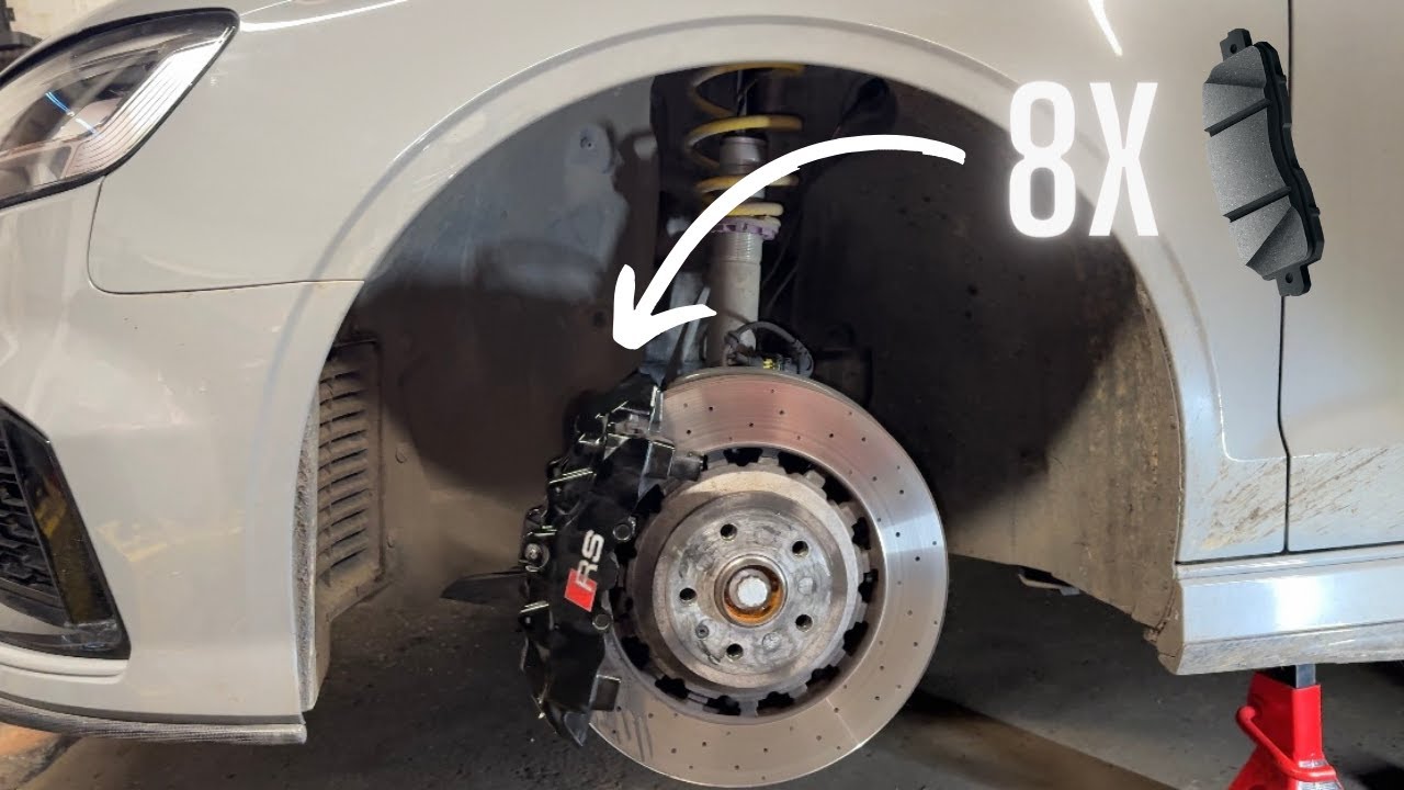 First Time Changing Brake Pads On My RS3