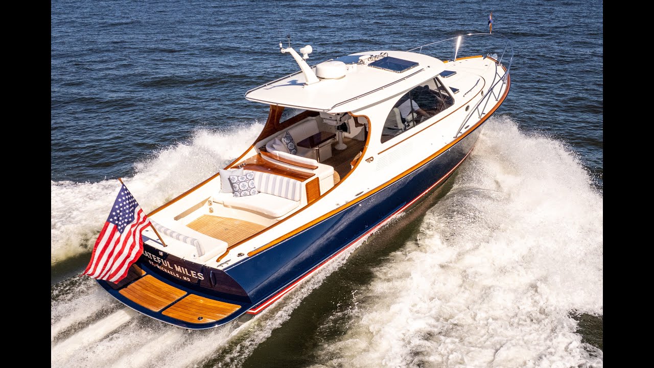 2024 Hinckley Picnic Boat 40s - Luxury Yacht Drone Tour | For Sale in Annapolis, MD