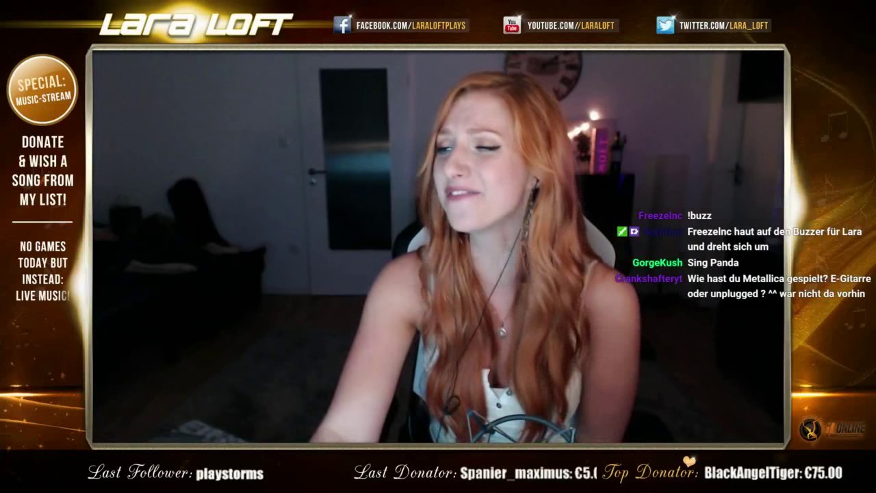 Blind vom Licht - Marie Antoinette / Livestream-Cover ▶ LARA LOFT