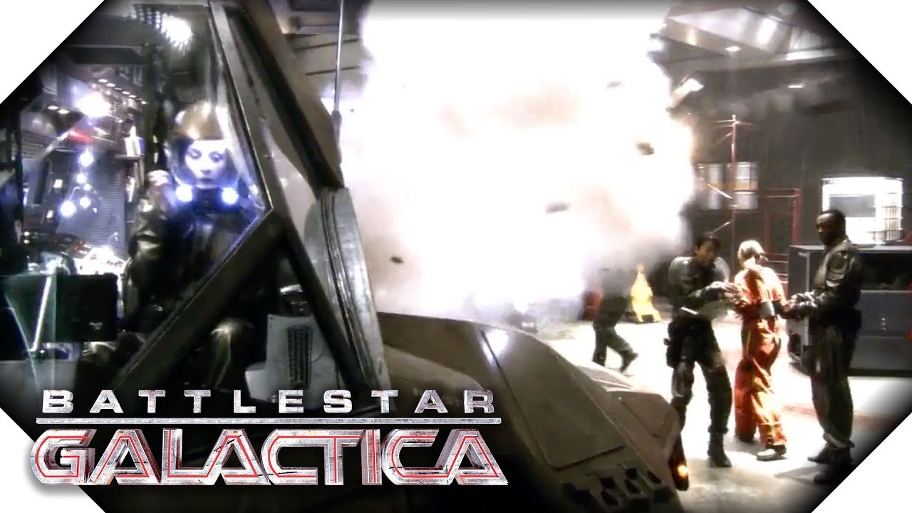 Battlestar Galactica | Gaius Baltar's Lawyer is Killed on Galactica
