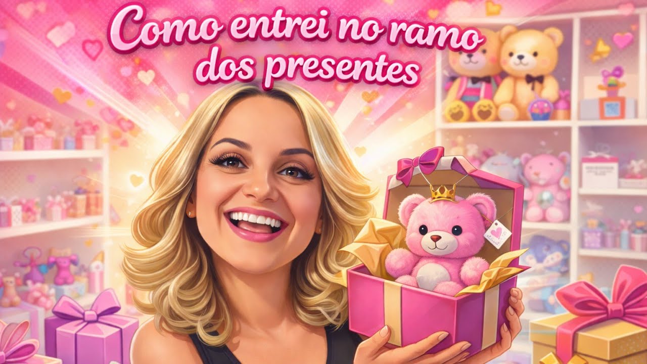 Como comecei no ramo de presentes ✨ Contando um pouco da minha história ❤️