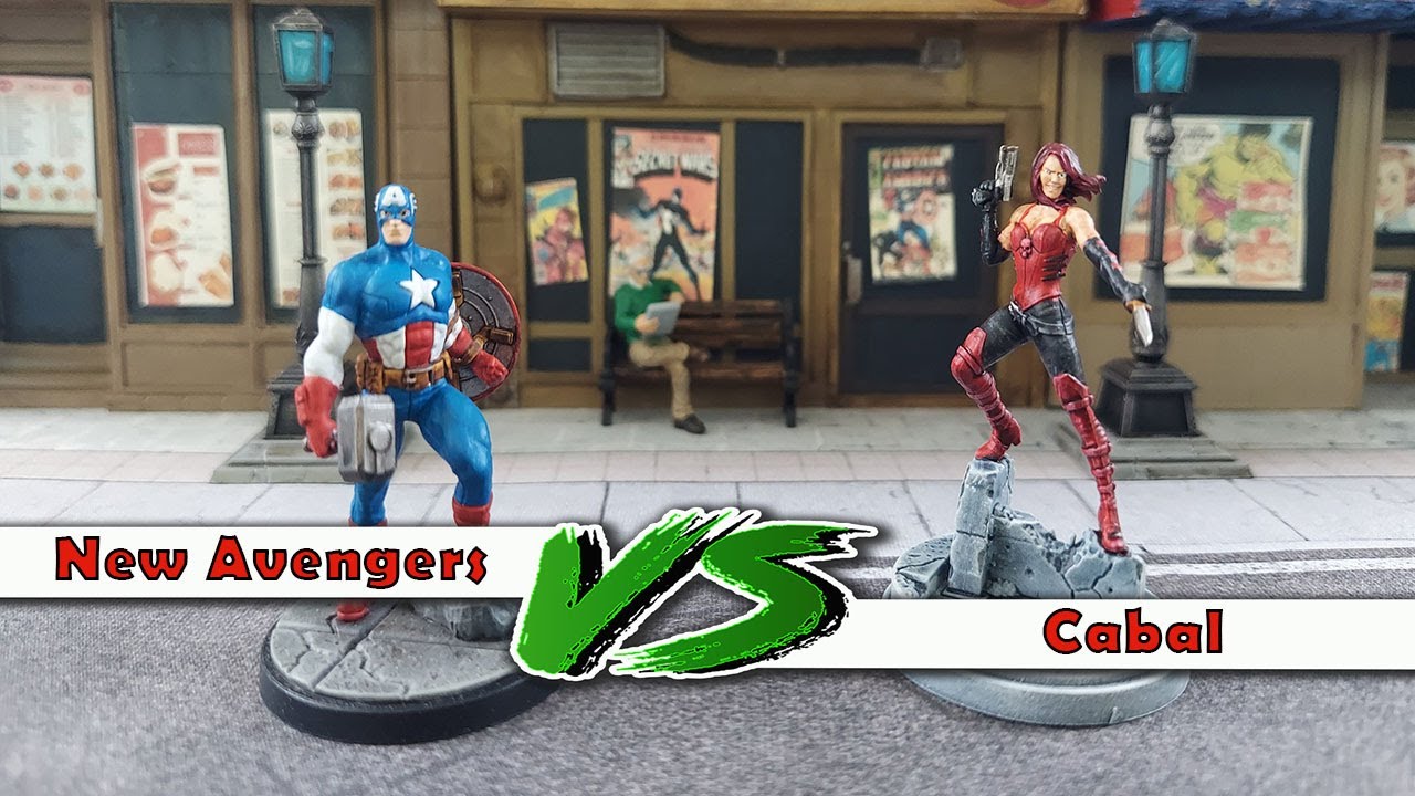 New Avengers v Cabal: Marvel Crisis Protocol Battle Report ep 74