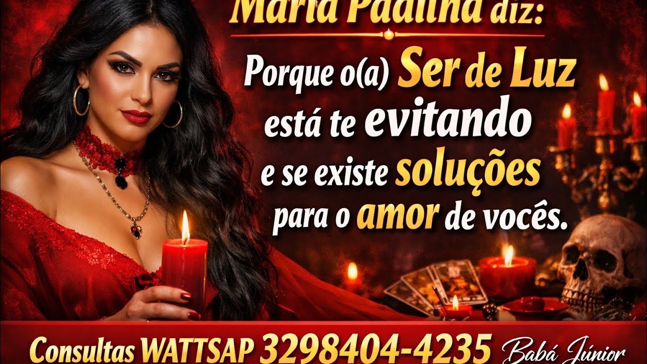 MARIA PADILHA DIZ TUDO! PORQUÊ ELE(a) ESTÁ TE EVITANDO E QUAL SOLUÇÕES DE AMOR VOCÊ TEM! #tarot#amor