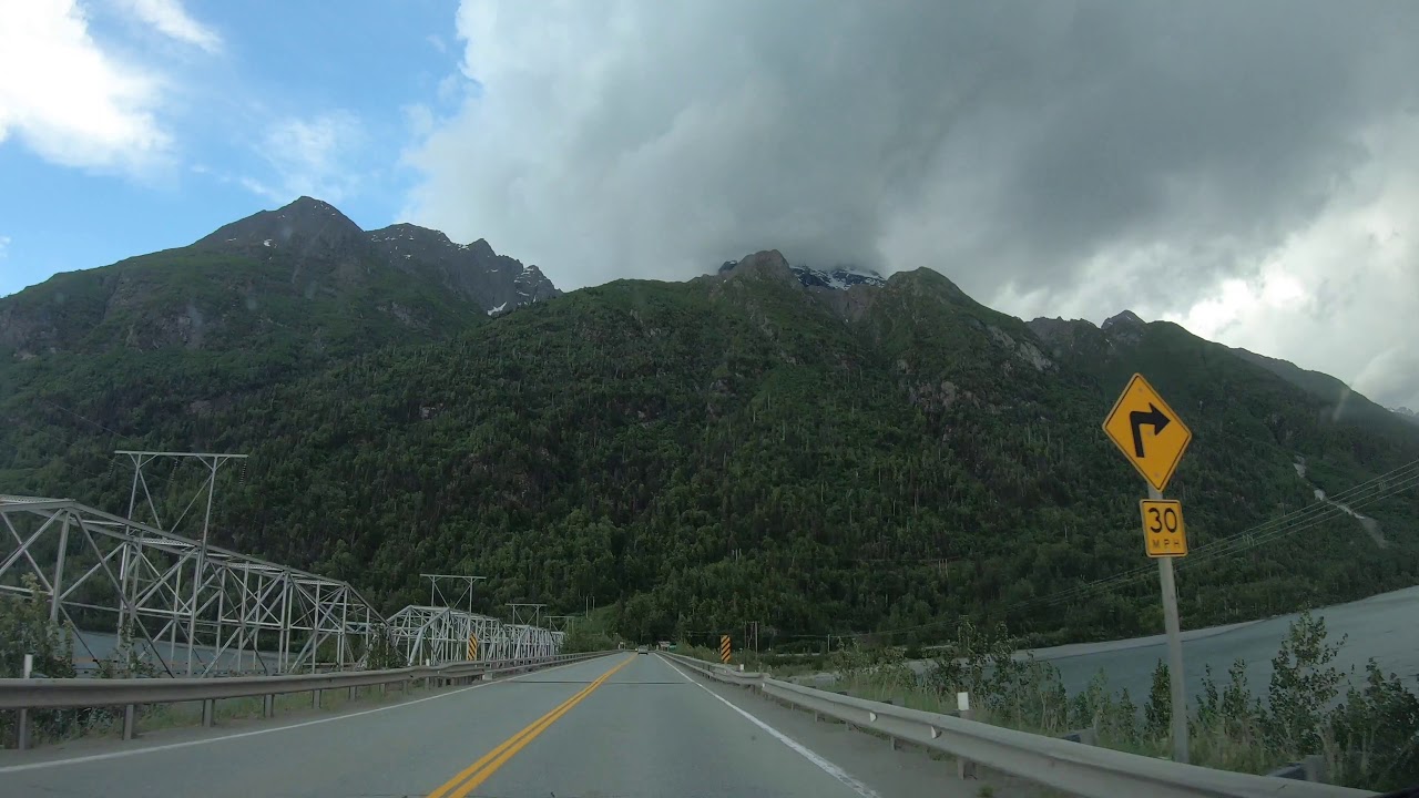 Driving from Anchorage to Palmer, Alaska | Summer Drive