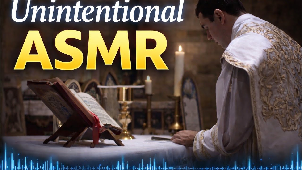 Unintentional ASMR | Loop | Unintelligible whisper | Inaudible prayer | 1 hour