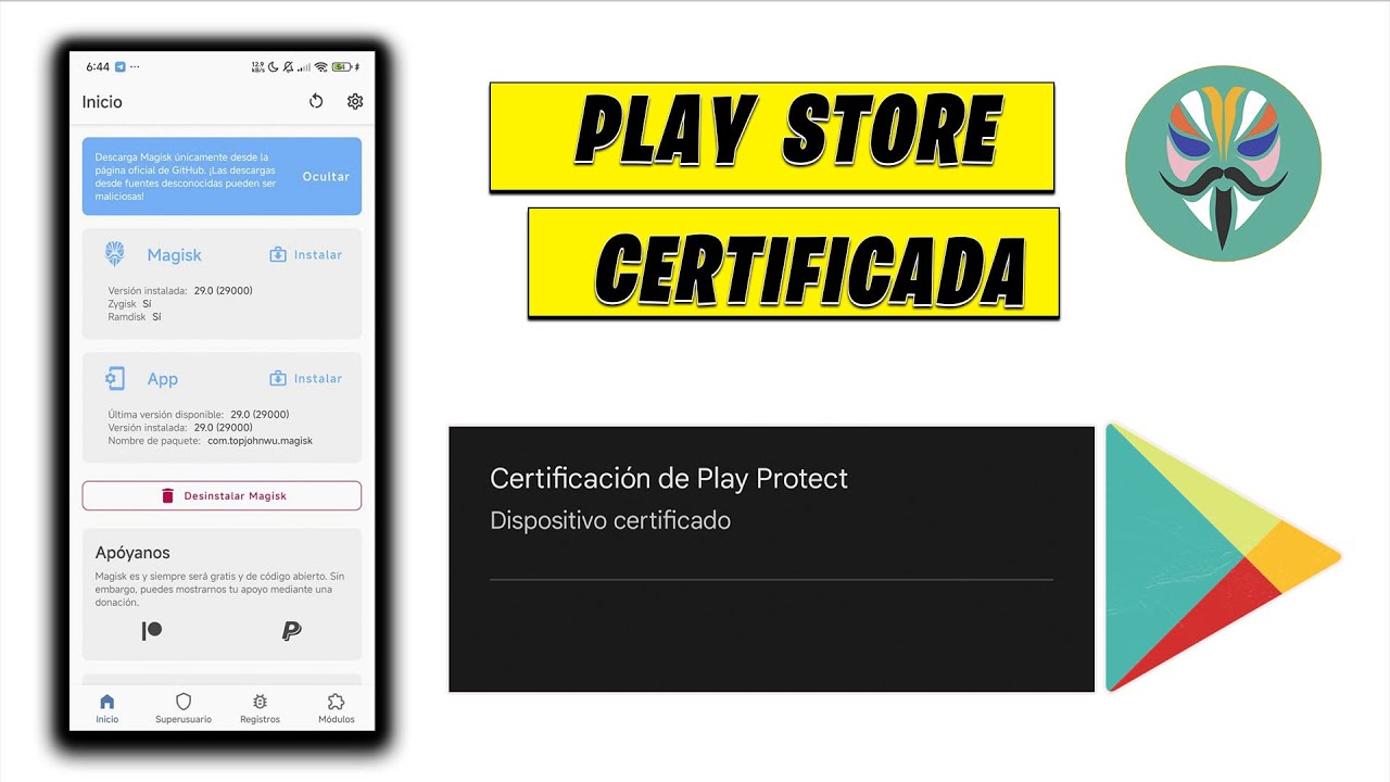 &iexcl;CERTIFICA t&uacute; mismo la PLAY STORE en cualquier Android! ✅ F&aacute;cil y R&aacute;pido