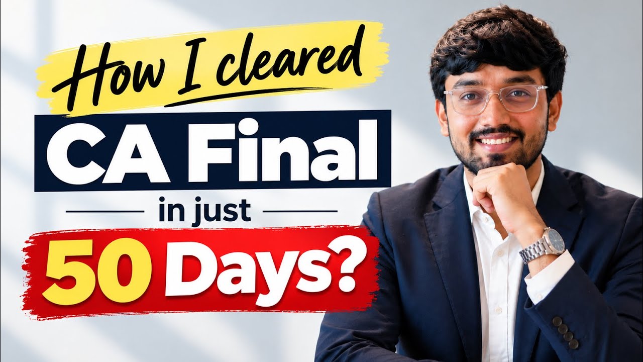 Hidden Secrets | Clear CA Final In 50 Days | CA Final Nov&rsquo;26 ABC