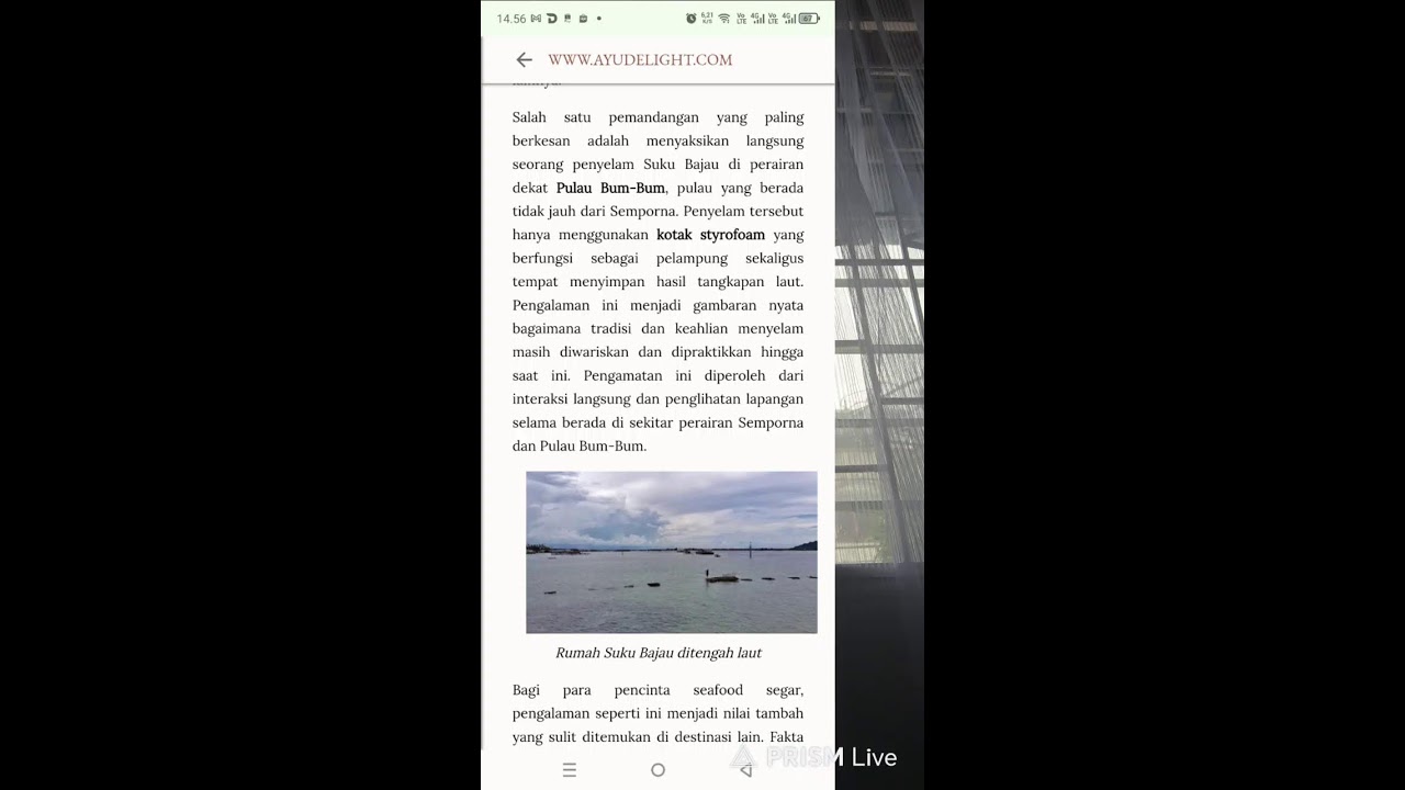 Suku Bajau tinggal di Pulau ini?! 
