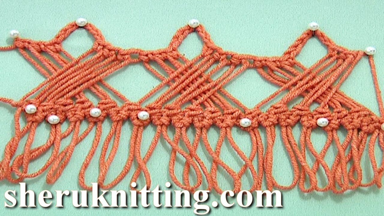 Way to Develop Hairpin Crochet Strip