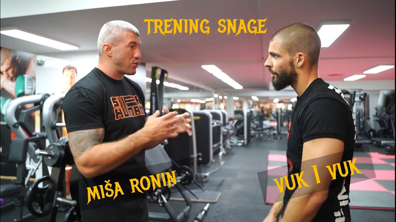 Trening snage i boksa - VUK VUKAŠINOVIĆ I MIŠA BAČULOV by Radin & Ronin
