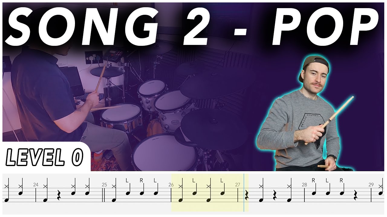 S0.2 | Song 2 - Pop 🥁 Drumscribe Curriculum (Level 0)