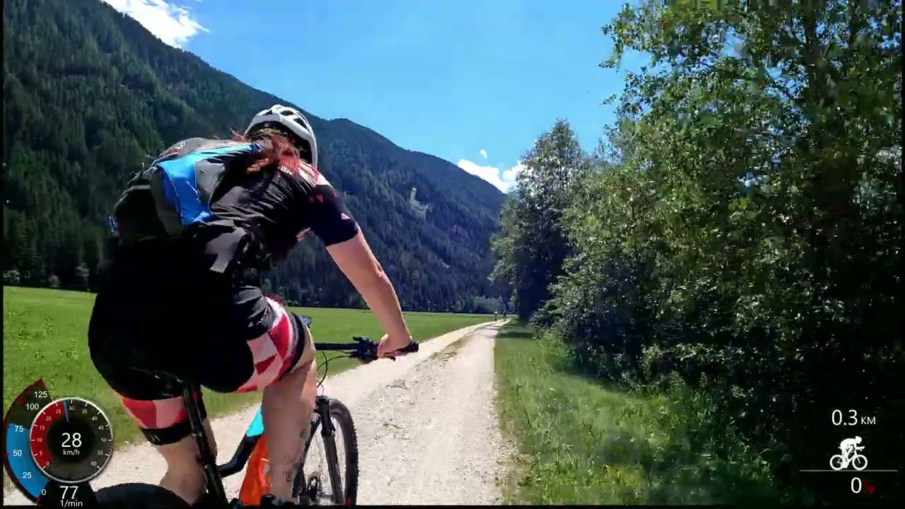 30 minute Indoor Cycling Fat Burning Workout Dolomites Italy Ultra HD